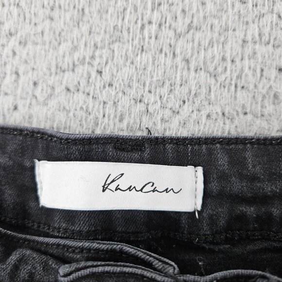 KanCan Jeans Womens 29 High Rise Skinny Button Fly Frayed Hem Denim - Picture 5 of 16